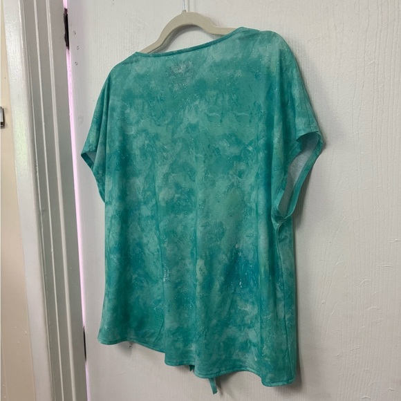 Leoma Lovegrove Vintage Turquoise Fish Print Piece - Picture 3 of 6